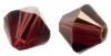 Toupies Swarovski 6mm BURGUNDY / 10 perles