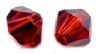 Toupies Swarovski 4mm INDIAN RED SATIN / 20 perles