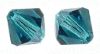 Toupies Swarovski 4mm INDICOLITE / 25 perles