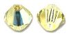 Toupies Swarovski 4mm JONQUIL AB / 29 perles