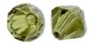 Toupies Swarovski 4mm KHAKI KAKI / 25 perles