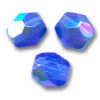 Facettes de Bohème 10mm SAPHIR SAPPHIRE AB / 5 perles