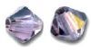 Toupies Swarovski 4mm VIOLET SATIN / 20 perles  *PROMO* 